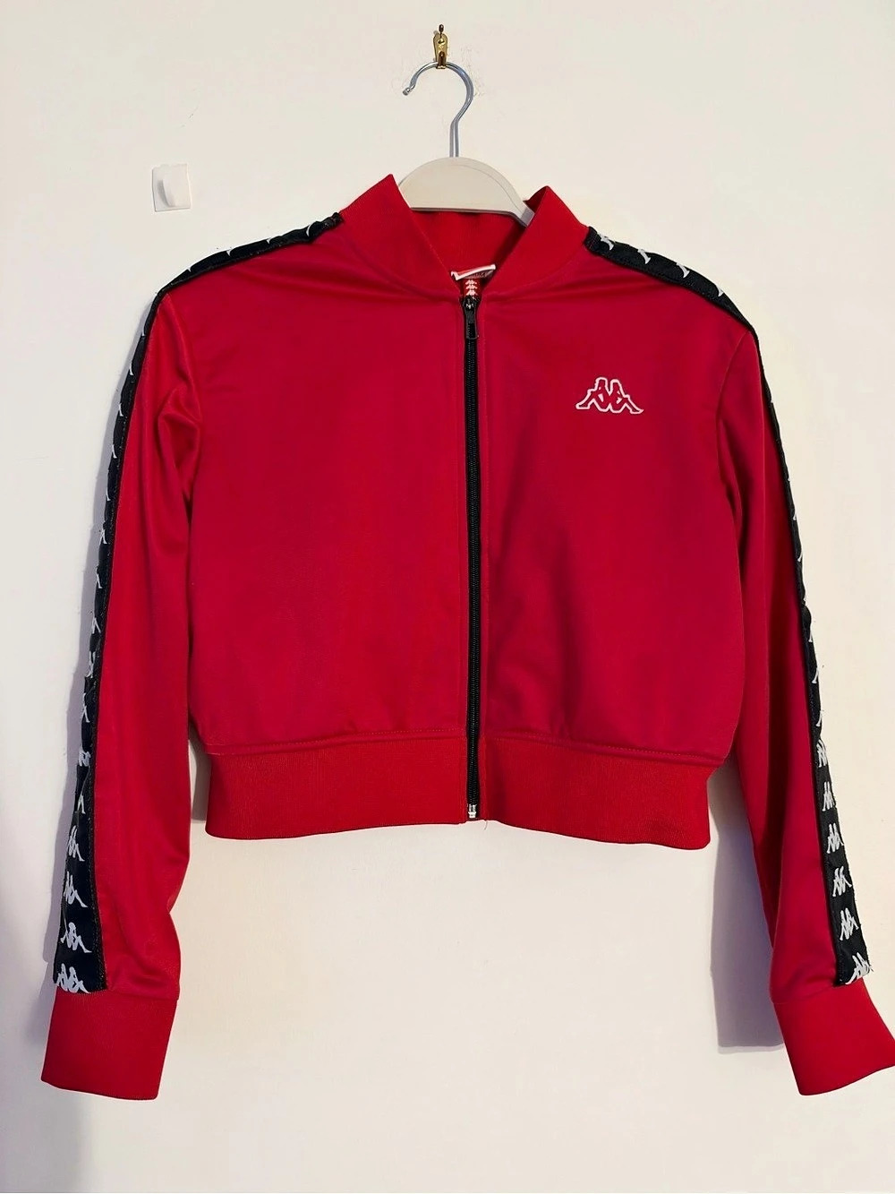 Kappa Red & Black Track Jacket Like New